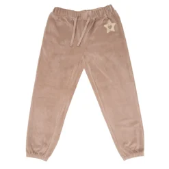 Mawi Pantalone ciniglia bimba beige “piccola stella”