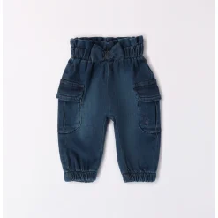 Mignolo Pantalone fake denim con tasconi