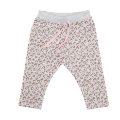 Mawi Pantalone felpato bimba stampa maculata