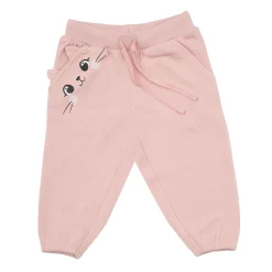 Mawi Pantalone felpato bimba con patch