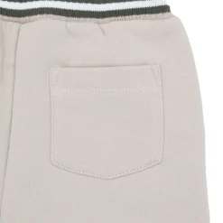 Mawi Pantalone felpato bimbo panna stampa “orsetto”