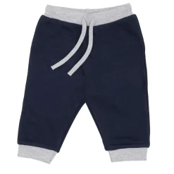 Mawi Pantalone french terry bimbo blu/grigio