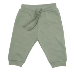 Mawi Pantalone french terry da bambino verde