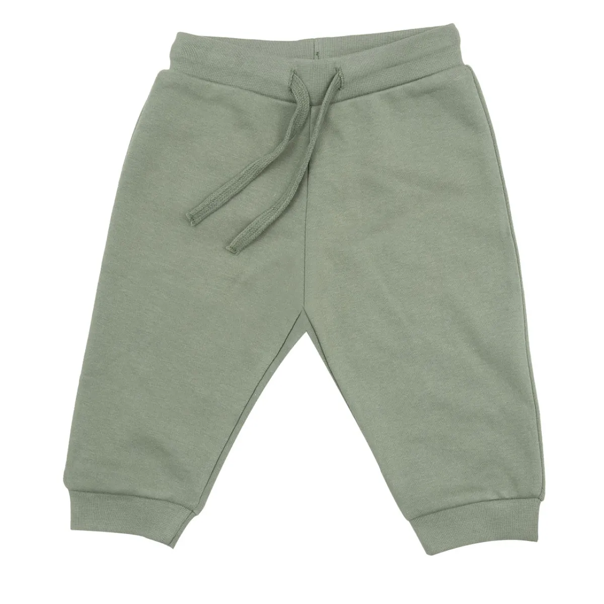 Mawi Pantalone french terry da bambino verde