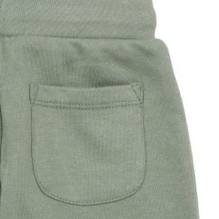 Mawi Pantalone french terry da bambino verde