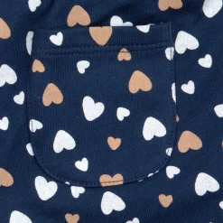Mawi Pantaloni bimba cuori allover