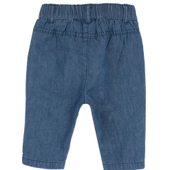 Chicco Pantaloni effetto denim, in cotone, ideali per la primavera e l’autunno