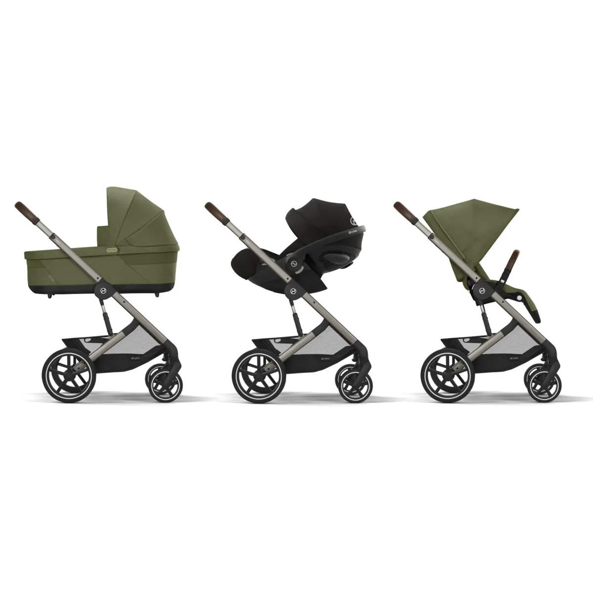 Cybex Passeggino balios s lux tpe moss green khaki –