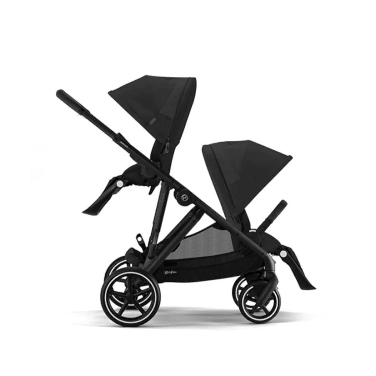 Cybex Passeggino gemellare gazelle s blk moon black –