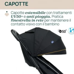 Chicco Passeggino glee grey melange –