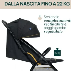 Chicco Passeggino glee grey melange –