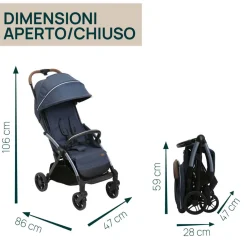 Chicco Passeggino goody xplus radiant blue –