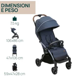 Chicco Passeggino goody xplus radiant blue –