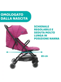 Chicco Passeggino trolley me aurora pink