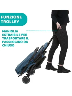 Chicco Passeggino trolley me calypso blue