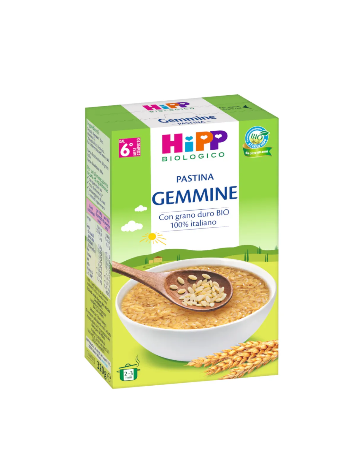 Hipp Pastina gemmine 320g