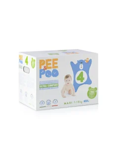 Pee&poo jumbo maxi taglia 4 – 111 pz