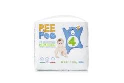 Pee&poo maxi taglia 4 – 38 pz