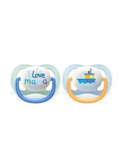 Avent Philips – 2 succhietti ultra air collection 0-6m maschio – mama
