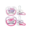 Avent Philips – 2 succhietti ultra air collection 0-6m femmina – mama