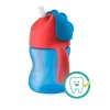 Philips avent tazza con cannuccia 200ml rossa/azzurra
