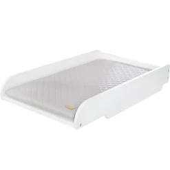 ROBA GMBH Piano cambio con cuscino bianco per lavatrice e letto – roba