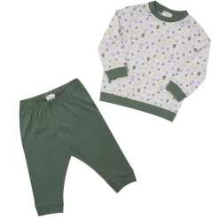 Mawi Pigiama due pezzi bimbo grigio