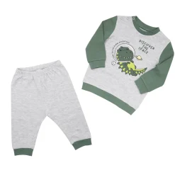 Mawi Pigiama due pezzi bimbo /verde “dino”