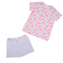 Mawi Pigiama estivo due pezzi bimba /lilla