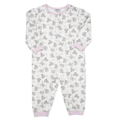 Mawi Pigiama intero bimba panna stampa “orsetti”