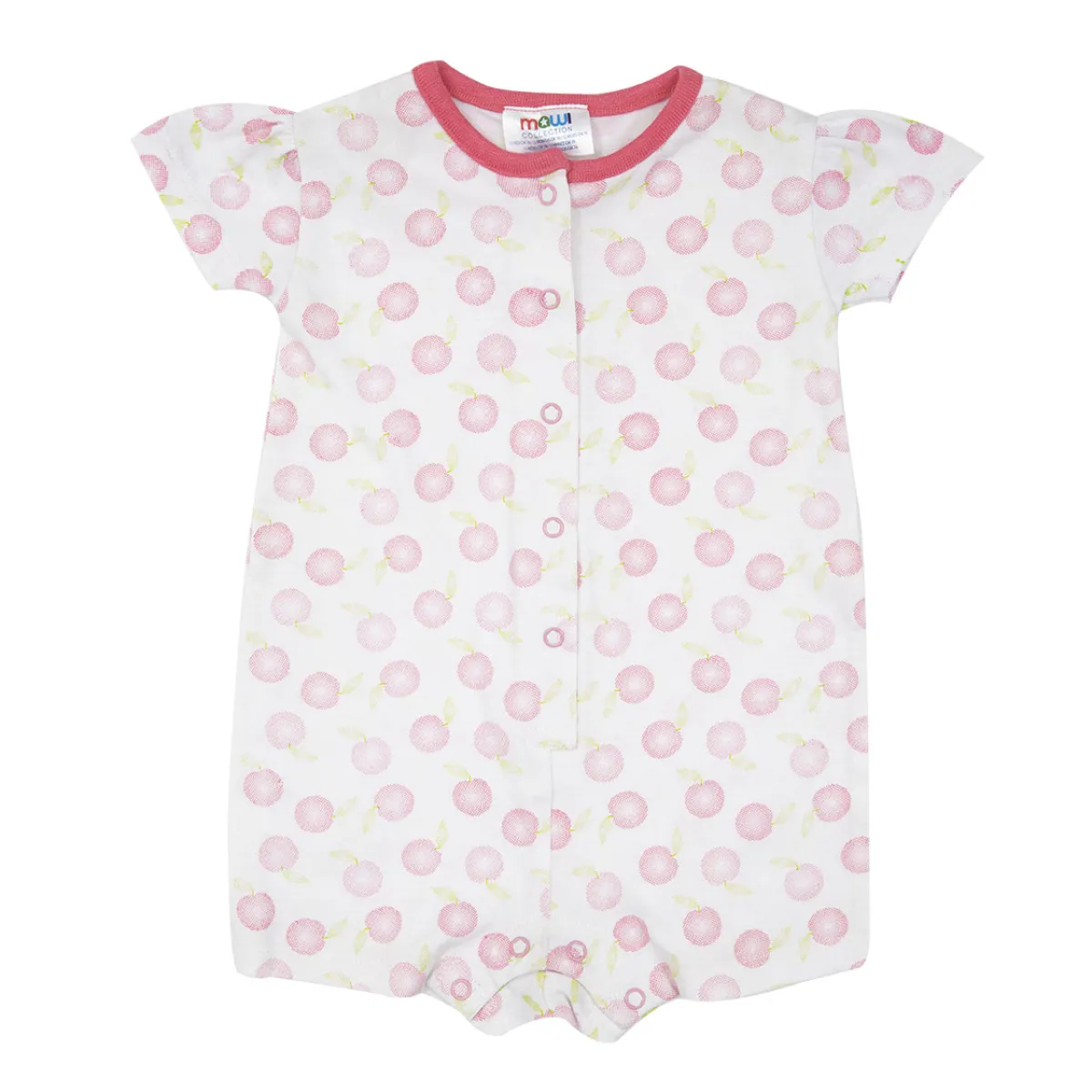 Mawi Pigiama intero estivo bimba frutti rossi