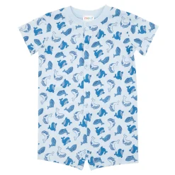 Mawi Pigiama mezza manica bimbo azzurro