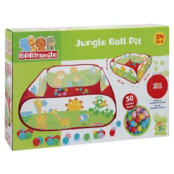 Baby Smile Piscinetta jungle con 50 palline