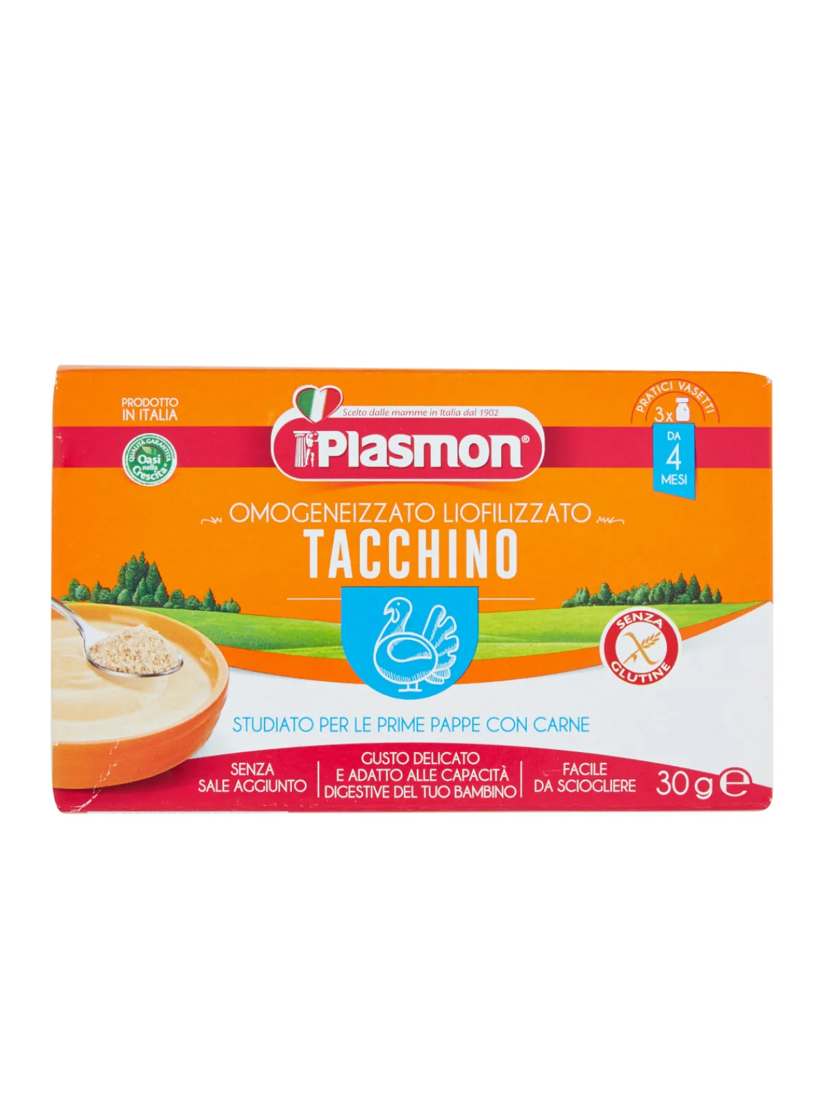Plasmon – lio tacchino – 3x10g