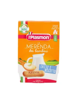 Plasmon – merenda latte biscotto – 2x120g