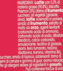 Plasmon – merenda latte biscotto – 2x120g