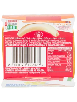 Plasmon – merende latte vaniglia – 2x120g