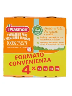 Plasmon – omo formaggino parmigiano – 4x80g