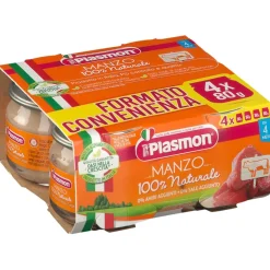Plasmon – omo manzo – 4x80g
