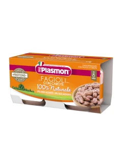 Plasmon – omogeneizzato fagioli borlotti – 2x80g
