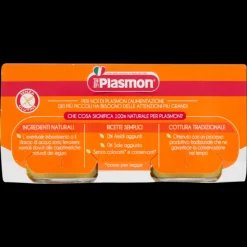 Plasmon – omogeneizzato legumi verdi – 2x80g