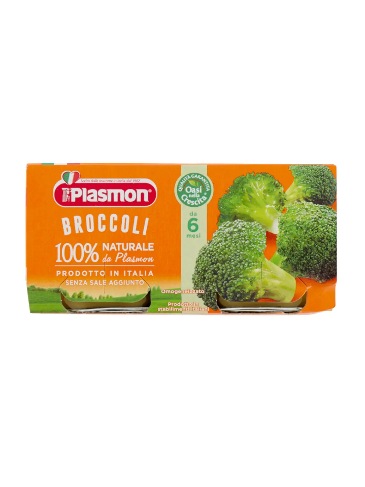 Plasmon – omogeneizzato broccoli – 2x80g