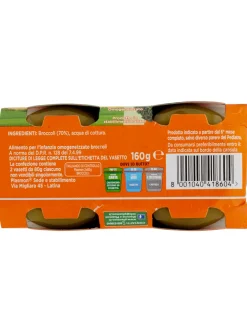 Plasmon – omogeneizzato broccoli – 2x80g