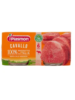 Plasmon – omogeneizzato cavallo – 2x80g