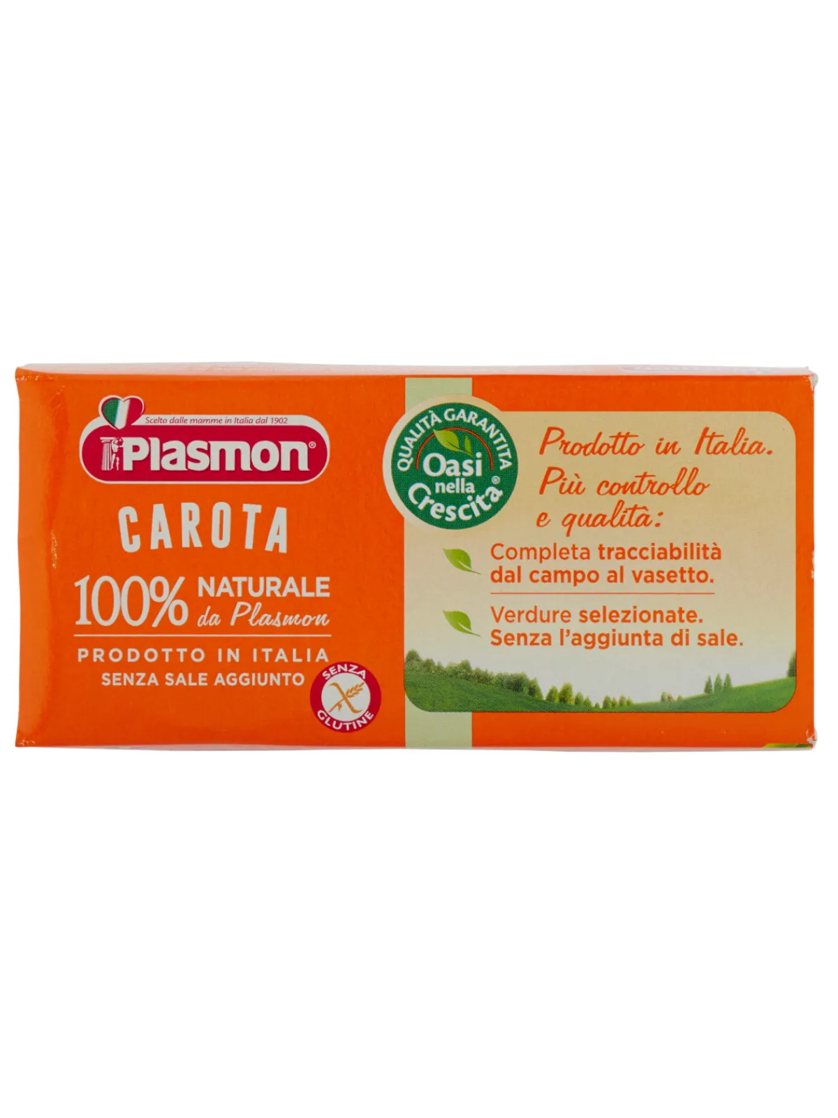 Plasmon – omogeneizzato carota – 2x80g