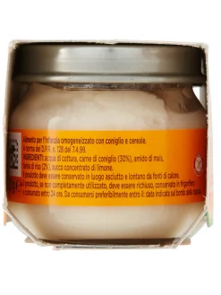 Plasmon – omogeneizzato coniglio – 2x80g