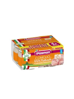 Plasmon – omogeneizzato coniglio – 4x80g
