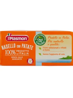 Plasmon – omogeneizzato nasello – patate – 2x80g