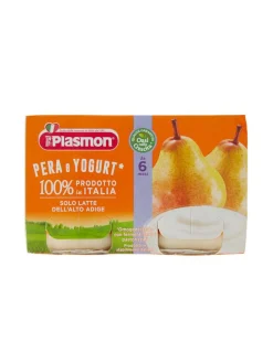 Plasmon – omogeneizzato yogurt pera – 2x120g