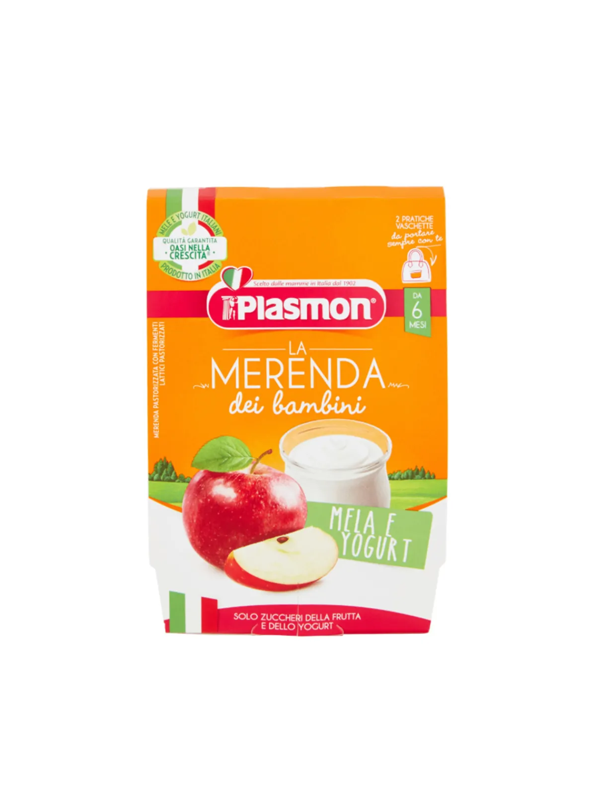 Plasmon – sapori di natura mela- yogurt- 2x120g